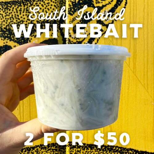 2 for $50: Whitebait 250g (NZ) Frozen